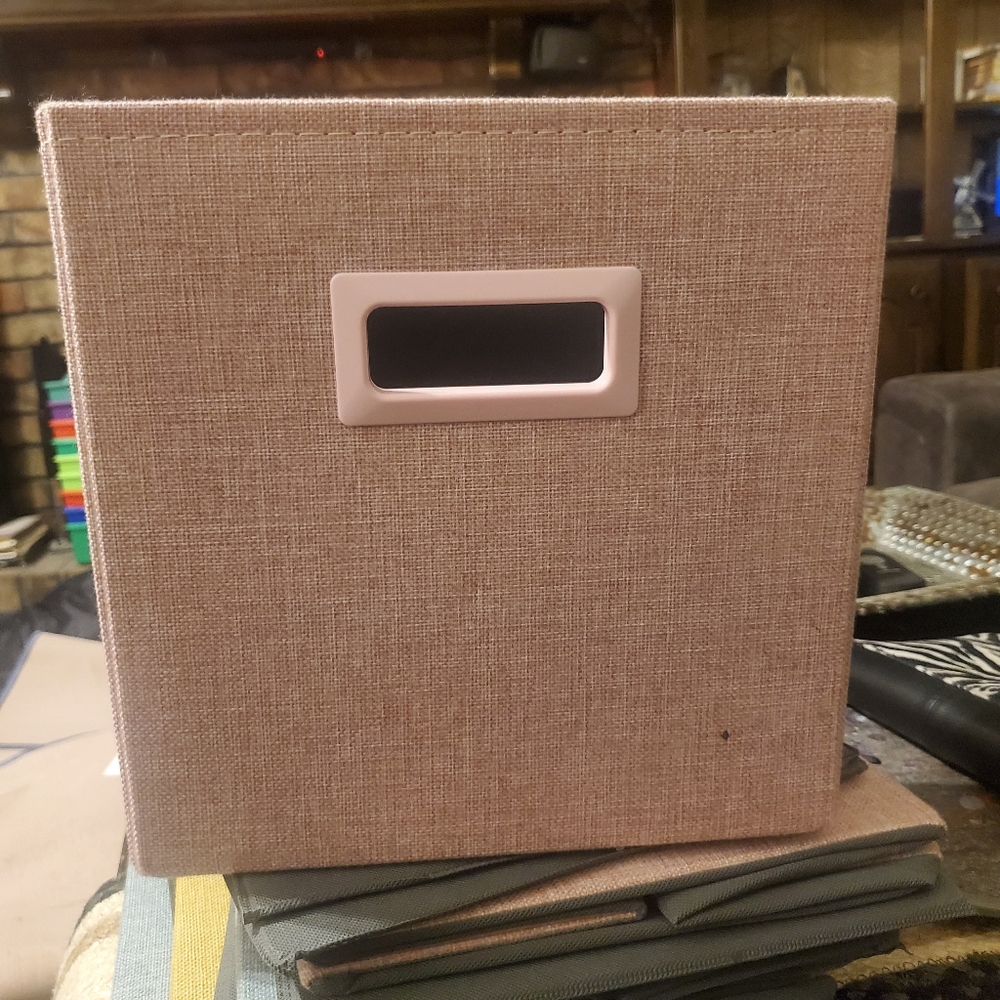 (x6) 11x11 Cube Fabric Bins